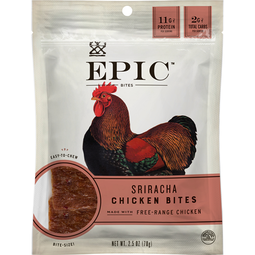 EPIC chicken sriracha bites